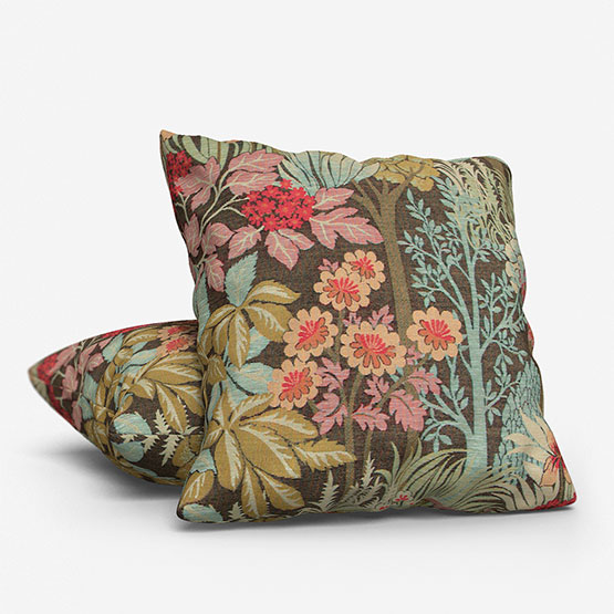 Enchanted Forest Olive Cushion