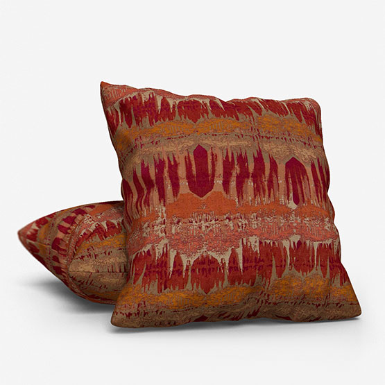 Fryetts Inca Burnt Orange cushion