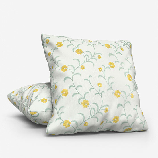 Japonica Ochre Cushion