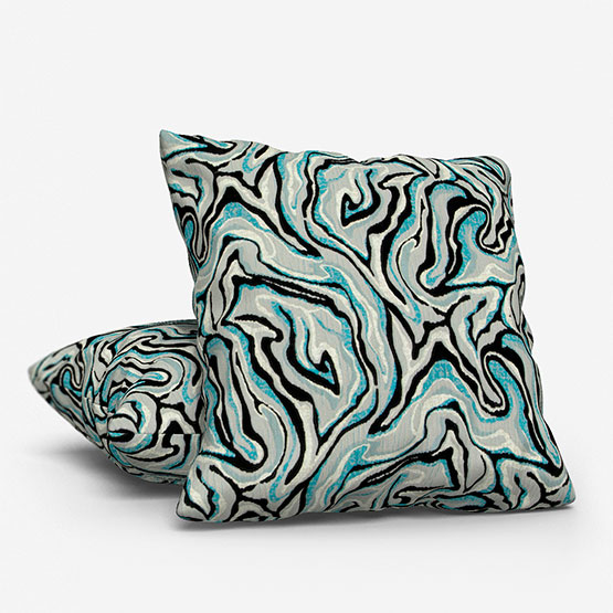 Fryetts Magma Teal cushion