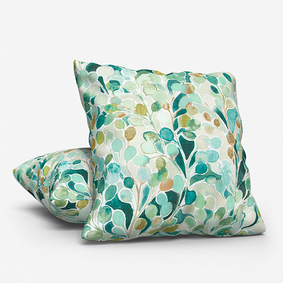 Mardi Gras Jade Cushion