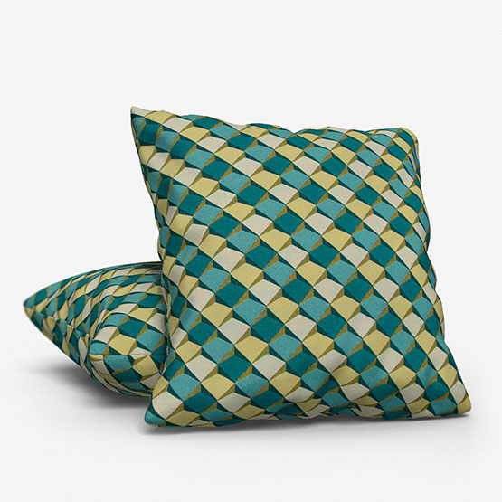 Patagonia Teal Cushion