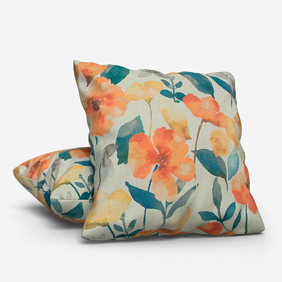 Petal Teal Cushion