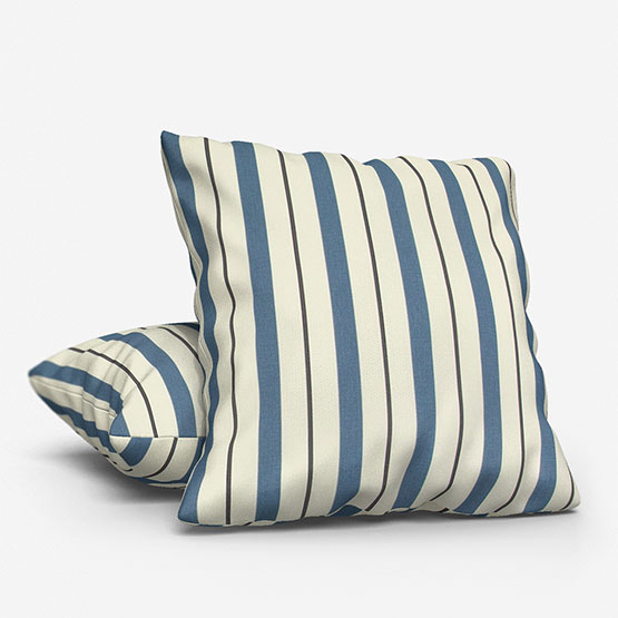 Seaton Stripe Navy Cushion