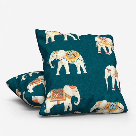 Fryetts Taj Teal cushion