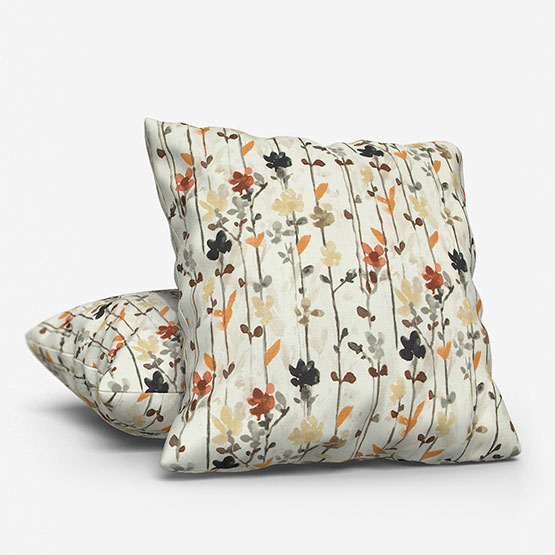 Woodland Floral Autumn Cushion