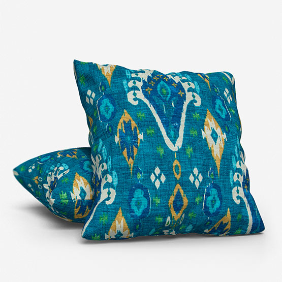 Boho Teal Cushion