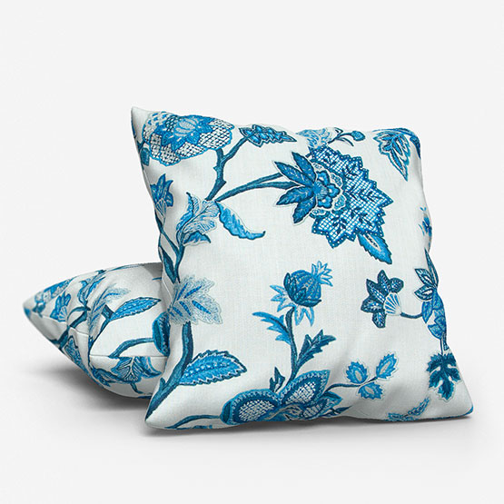 iLiv Chanderi Sapphire cushion