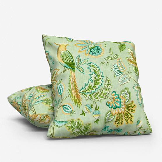 Chanterelle Mint Cushion