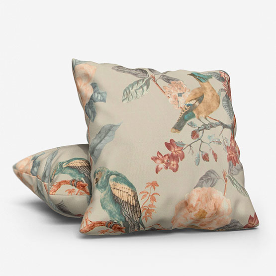 Enchanted Garden Parchment Cushion