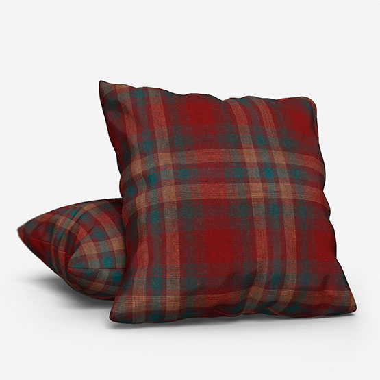 iLiv Fair Isle Garnet cushion