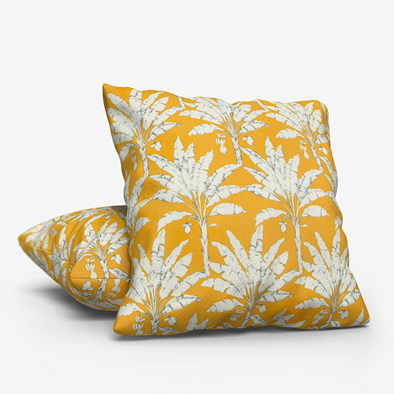 Palm House Ochre Cushion