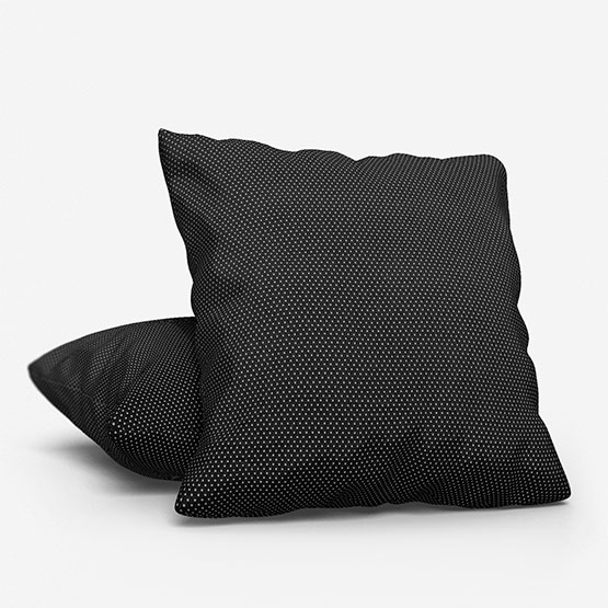 Pearl Dot Noir Cushion
