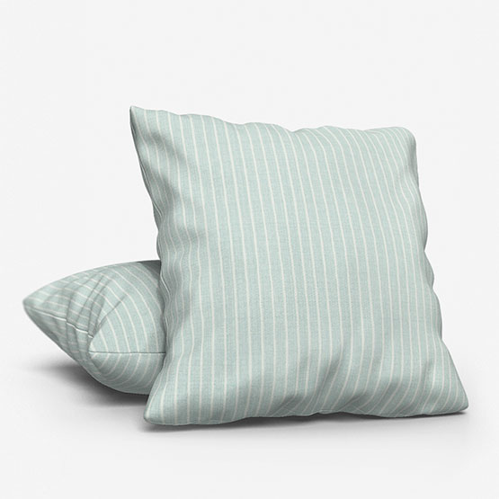 Pencil Stripe Duckegg Cushion