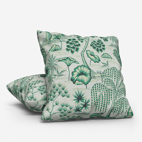 Porcelaine Evergreen Cushion