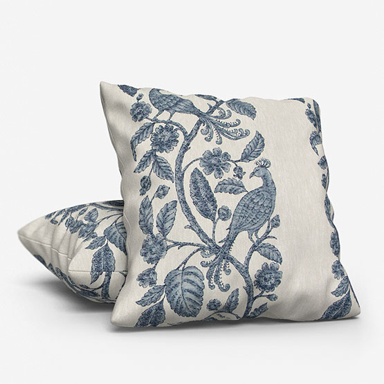 KAI Jacques Indigo cushion