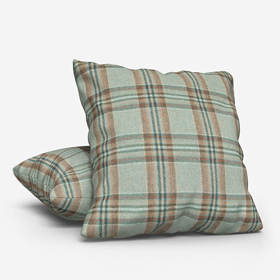 MOON Coates Aqua Rust Cushion