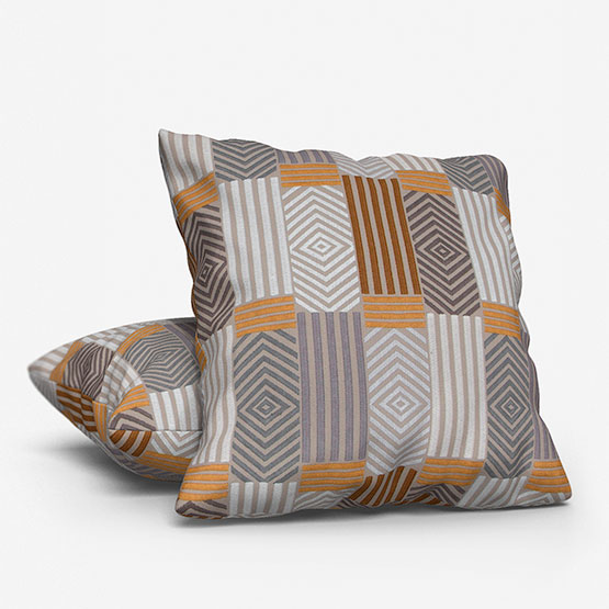 Prestigious Textiles Blake Amber cushion