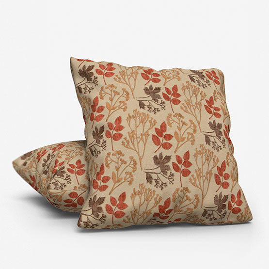 Prestigious Textiles Elliot Russet cushion
