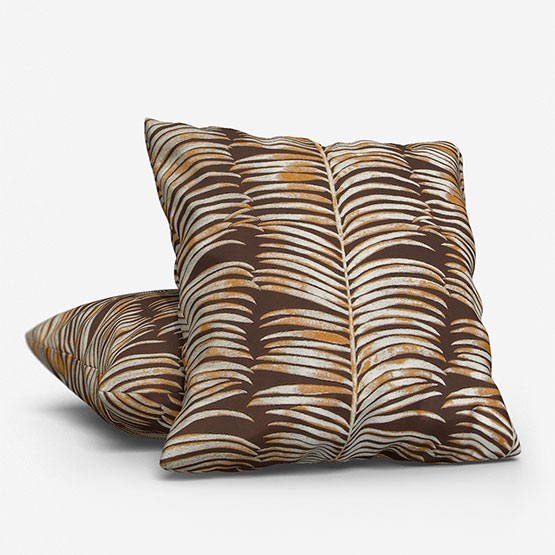 Prestigious Textiles Melody Bronze cushion