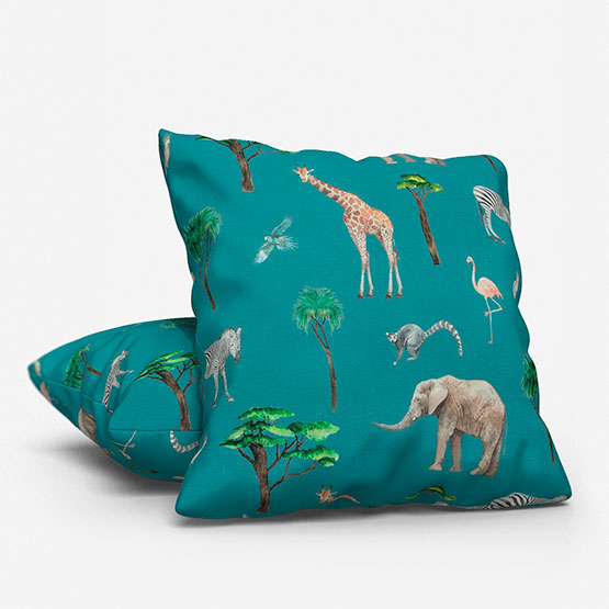 Prestigious Textiles On Safari Reef cushion