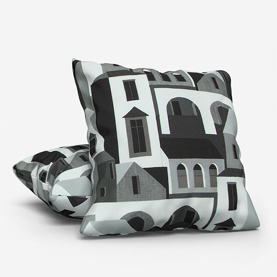 Prestigious Textiles Santiago Jet cushion