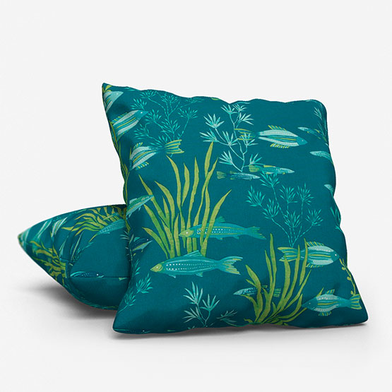 Prestigious Textiles Shallows Seafoam cushion