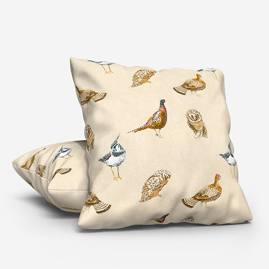 Prestigious Textiles Wild Birds Canvas cushion