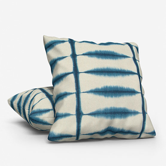 Scion Shibori Indigo cushion