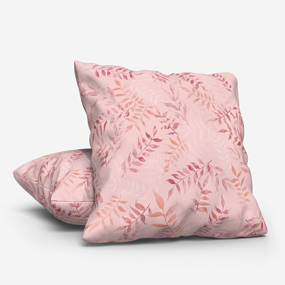 Sonova Studio Kaleidoscope Leaves Blush Pink cushion