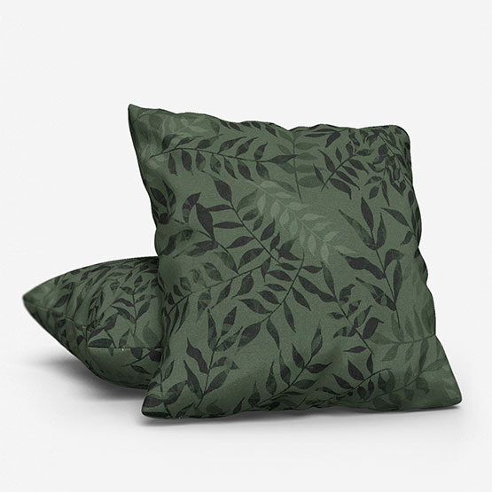 Sonova Studio Kaleidoscope Leaves Green cushion