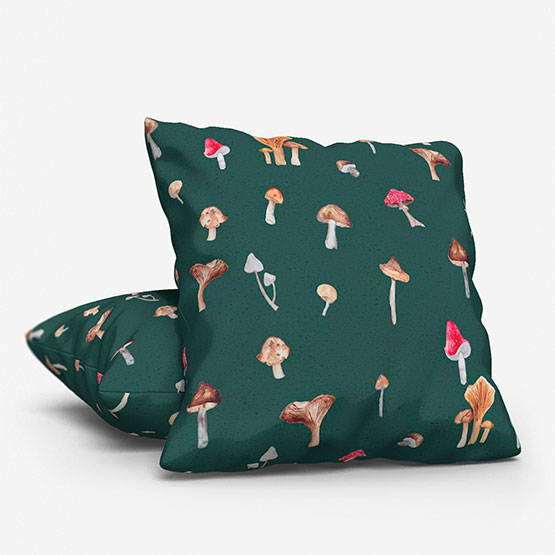 Sonova Studio Mushroom Forage Green Cushion