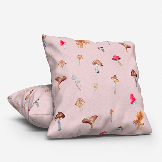 Sonova Studio Mushroom Forage Pink cushion