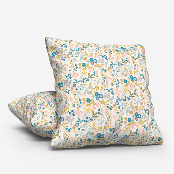 Studio G Ashbee Teal Blush Cushion | Blinds Direct