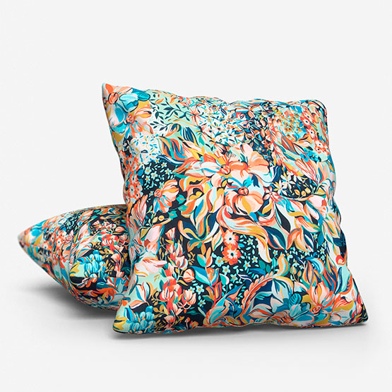 Studio G Aubrey Velvet Midnight and Spice cushion