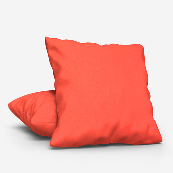 Canvas Fire Orange Cushion