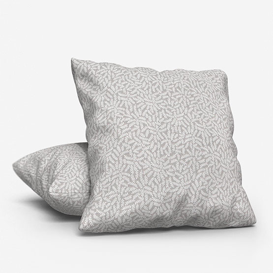 Touched By Design Ficus Leaf Dove Grey cushion