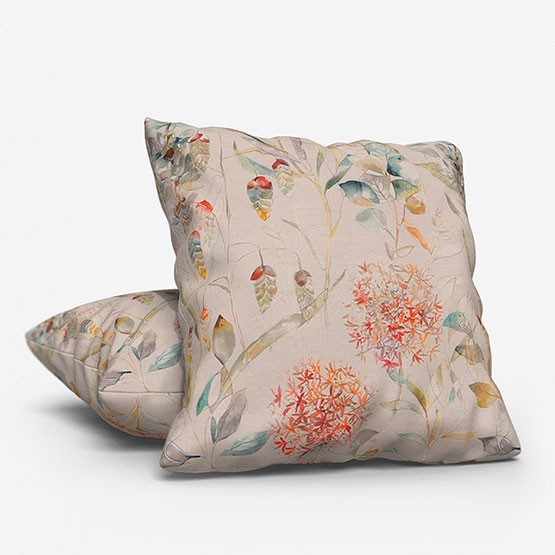 Voyage Carneum Cinnamon Linen cushion