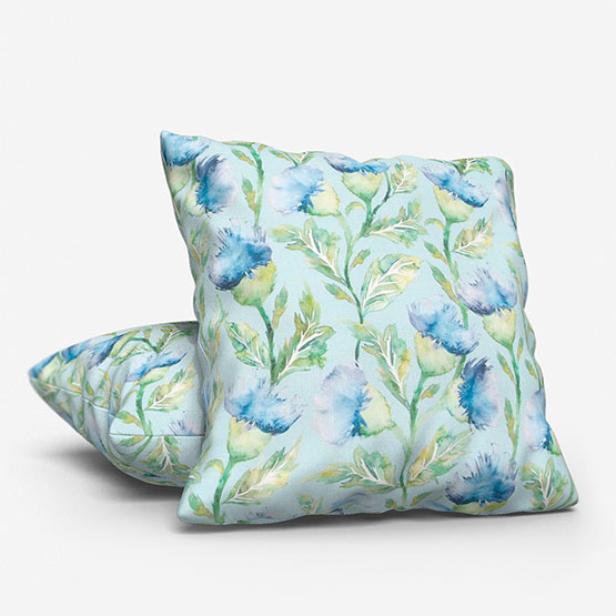 Voyage Ettrick Bluebell cushion