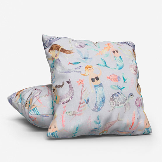 Voyage Mermaid Party Violet Cushion