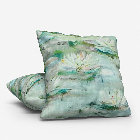 Voyage Perdita Sage cushion