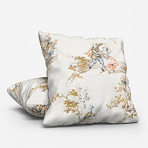 Camengo Gavotte Tissu Multicolore Cushion