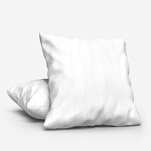 Camengo Oya Sheer Blanc Cushion