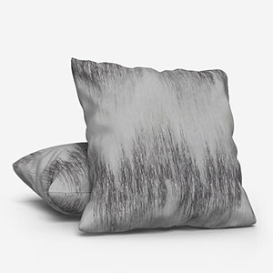Opulenza Sheer Charcoal Pewter Cushion