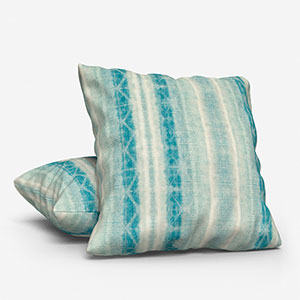 Delamere Stripe Teal Cushion