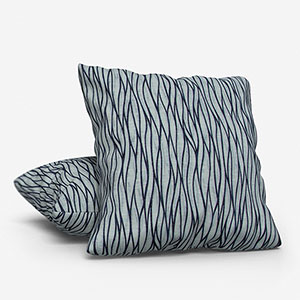 Linear Indigo Cushion