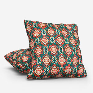 Tabriz Kingfisher Cushion