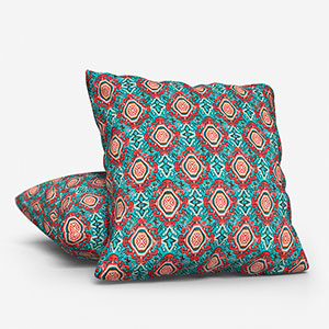 Tabriz Teal Cushion