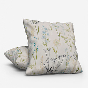 Wildflower Teal Cushion