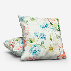 Wild Garden Cotton Chintz Cushion